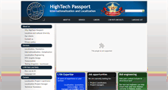 Desktop Screenshot of htpassport.com