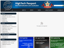 Tablet Screenshot of htpassport.com